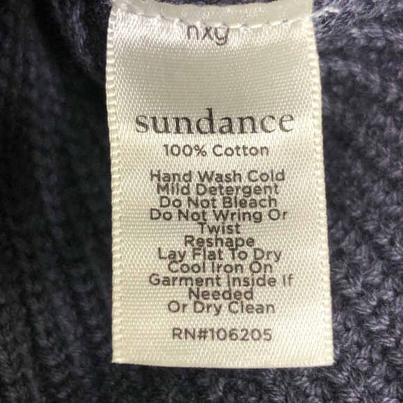 Sundance gray ribbed button cardigan - Picture 8 of 14